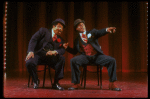 L-R) Ken Prymus and Eric Riley performing "Fat And Greasy" in a scene from the Broadway revival of the musical "Ain't Misbehavin'." (New York)