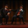 R-L) Ken Prymus and Eric Riley performing "Fat And Greasy" in a scene from the Broadway revival of the musical "Ain't Misbehavin'." (New York)