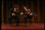 R-L) Ken Prymus and Eric Riley performing "Fat And Greasy" in a scene from the Broadway revival of the musical "Ain't Misbehavin'." (New York)