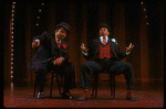 R-L) Ken Prymus and Eric Riley performing "Fat And Greasy" in a scene from the Broadway revival of the musical "Ain't Misbehavin'." (New York)