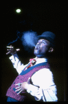 Eric Riley performing "The Viper's Drag" in a scene from the Broadway revival of the musical "Ain't Misbehavin'." (New York)