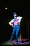 Eric Riley performing "The Viper's Drag" in a scene from the Broadway revival of the musical "Ain't Misbehavin'." (New York)