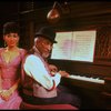 Musical director Luther Henderson and Jackie Lowe in a scene from the Broadway revival of the musical "Ain't Misbehavin'." (New York)