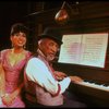 Musical director Luther Henderson and Jackie Lowe in a scene from the Broadway revival of the musical "Ain't Misbehavin'." (New York)