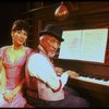 Musical director Luther Henderson and Jackie Lowe in a scene from the Broadway revival of the musical "Ain't Misbehavin'." (New York)