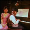 Musical director Luther Henderson and Jackie Lowe in a scene from the Broadway revival of the musical "Ain't Misbehavin'." (New York)