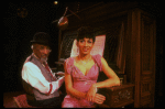 Musical director Luther Henderson and Jackie Lowe in a scene from the Broadway revival of the musical "Ain't Misbehavin'." (New York)