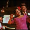 L-R) Musical director Luther Henderson, Ken Prymus and Terri White in a scene from the Broadway revival of the musical "Ain't Misbehavin'." (New York)