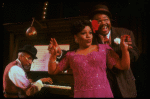 L-R) Musical director Luther Henderson, Ken Prymus and Terri White in a scene from the Broadway revival of the musical "Ain't Misbehavin'." (New York)