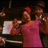 L-R) Musical director Luther Henderson, Ken Prymus and Terri White in a scene from the Broadway revival of the musical "Ain't Misbehavin'." (New York)