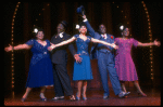 L-R) P. Austin, K. Prymus, J. Lowe, E. Riley and T. White in a scene from the Broadway revival of the musical "Ain't Misbehavin'." (New York)