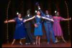 L-R) P. Austin, K. Prymus, J. Lowe, E. Riley and T. White in a scene from the Broadway revival of the musical "Ain't Misbehavin'." (New York)