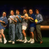 Cast of Terrence McNally's "Love! Valor! Compassion!" (R-L) John Glover, John Benjamin Hickey, Stephen Bogardus, Justin Kirk, Stephen Spinella and Nathan Lane.