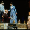 Actress Lonette McKee (2R) singing with three unidentified actors in scene fromthe Jerome Kern-Oscar Hammerstein musical "Show Boat" at the Gershwin Theater