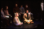 Actress Meryl Streep (C) in a staged reading of the NY Shakespeare Festival production of the musical "Alice." (New York)