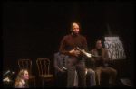 Unident. castmembers in a staged reading of the NY Shakespeare Festival production of the musical "Alice." (New York)