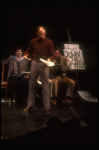 Unident. castmembers in a staged reading of the NY Shakespeare Festival production of the musical "Alice." (New York)