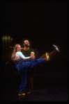 Actors Meryl Streep (as Alice) and Rodney Hudson in a scene from the NY Shakespeare Festival production of the musical "Alice." (New York)