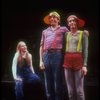 Meryl Streep (as Alice) (L) w. Michael Jeter (R) and Stuart Baker-Bergen (C) in a scene from the NY Shakespeare Festival production of the musical "Alice." (New York)