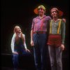 Meryl Streep (as Alice) (L) w. Michael Jeter (R) and Stuart Baker-Bergen (C) in a scene from the NY Shakespeare Festival production of the musical "Alice." (New York)