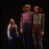 Meryl Streep (as Alice) (L) w. Michael Jeter (R) and Stuart Baker-Bergen (C) in a scene from the NY Shakespeare Festival production of the musical "Alice." (New York)