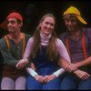 Meryl Streep (as Alice) (C) w. Michael Jeter (L) and Stuart Baker-Bergen (R) in a scene from the NY Shakespeare Festival production of the musical "Alice." (New York)