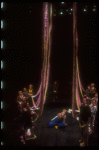 Meryl Streep (as Alice) (C) w. castmembers in a scene from the NY Shakespeare Festival production of the musical "Alice." (New York)