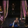 Meryl Streep (as Alice) (C) w. castmembers in a scene from the NY Shakespeare Festival production of the musical "Alice." (New York)