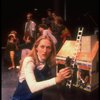 Meryl Streep (as Alice) (C) playing w. a doll house in a scene from the NY Shakespeare Festival production of the musical "Alice." (New York)