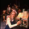 Meryl Streep (as Alice) (C) playing w. a doll house in a scene from the NY Shakespeare Festival production of the musical "Alice." (New York)