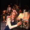 Meryl Streep (as Alice) (C) playing w. a doll house in a scene from the NY Shakespeare Festival production of the musical "Alice." (New York)