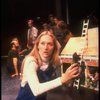 Meryl Streep (as Alice) (C) playing w. a doll house in a scene from the NY Shakespeare Festival production of the musical "Alice." (New York)