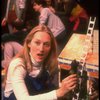 Meryl Streep (as Alice) (C) playing w. a doll house in a scene from the NY Shakespeare Festival production of the musical "Alice." (New York)