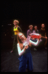 D. Rush, M. Streep, S. Baker-Bergen, M. Jeter and R. Hudson in a scene from the NY Shakespeare Festival production of the musical "Alice." (New York)