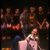 Meryl Streep (as Alice) w. A. Plummer (3L), M. Linn-Baker (4L), D. Rush (5L) in scene fr. the NY Shakespeare Festival production of the musical "Alice." (New York)