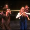 Meryl Streep (C, as Alice) w. Mark Linn-Baker (L) and Michael Jeter (R) in a scene from the NY Shakespeare Festival production of the musical "Alice." (New York)