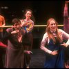 Meryl Streep (C, as Alice) w. Deborah Rush (L) and Amanda Plummer (R) in a scene from the NY Shakespeare Festival production of the musical "Alice." (New York)
