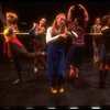 Meryl Streep (C, as Alice) w. Deborah Rush (L) and Amanda Plummer (R) in a scene from the NY Shakespeare Festival production of the musical "Alice." (New York)