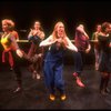 Meryl Streep (C, as Alice) w. Deborah Rush (L) and Amanda Plummer (R) in a scene from the NY Shakespeare Festival production of the musical "Alice." (New York)