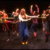 M. Streep (C, as Alice) w. D. Rush (L), M. Linn-Baker (2L), M. Jeter (2R) & A. Plummer (R) fr. the NY Shakespeare Festival production of musical "Alice." (New York)