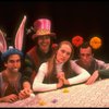 L-R) Mark Linn-Baker, Richard Cox, Meryl Streep (as Alice) and Michael Jeter in a scene from the NY Shakespeare Festival production of the musical "Alice." (New York)