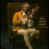 L-R) Frank Langella as Salieri and Dennis Boutsikaris as Mozart in a scene from the Broadway production of the play "Amadeus." (New York)