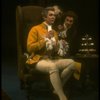 L-R) Frank Langella as Salieri and Dennis Boutsikaris as Mozart in a scene from the Broadway production of the play "Amadeus." (New York)