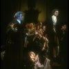 L-R) Frank Langella as Salieri, Mary Elizabeth Mastrantonio and Dennis Boutsikaris as Mozart from the Broadway production of play "Amadeus." (New York)