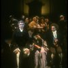 L-R) Frank Langella as Salieri, Mary Elizabeth Mastrantonio and Dennis Boutsikaris as Mozart from the Broadway production of play "Amadeus." (New York)