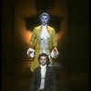 T-B) Frank Langella as Salieri and Dennis Boutsikaris as Mozart in a scene from the Broadway production of the play "Amadeus." (New York)