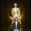 T-B) Frank Langella as Salieri and Dennis Boutsikaris as Mozart in a scene from the Broadway production of the play "Amadeus." (New York)