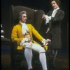 L-R) David Dukes as Antonio Salieri and John Pankow as Wolfgang Mozart in a scene from the Broadway production of the play "Amadeus." (New York)