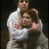 Actors John Pankow as Wolfgang Mozart w. Michele Seyler in a scene from the Broadway production of the play "Amadeus." (New York)