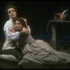 Actors John Pankow as Wolfgang Mozart w. Michele Seyler in a scene from the Broadway production of the play "Amadeus." (New York)